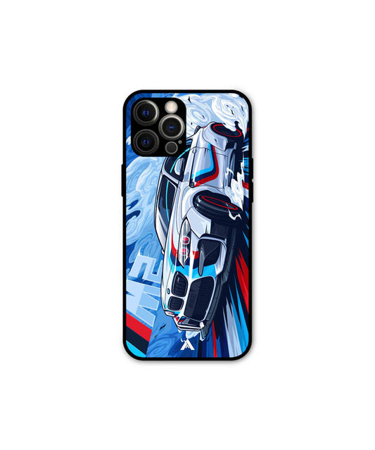 BMW M2 Metal Back Cover Phone Case for iPhone 12 Pro Max
