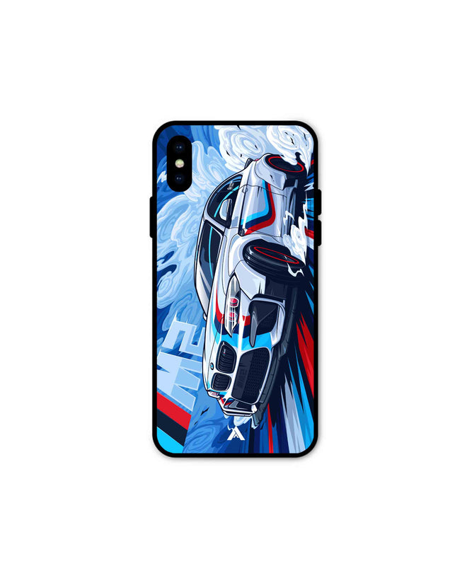 BMW M2 Metal Back Cover Phone Case for iPhone X