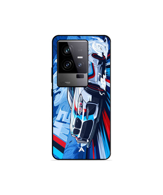 BMW M2 Metal Back Cover Phone Case for iQOO 11