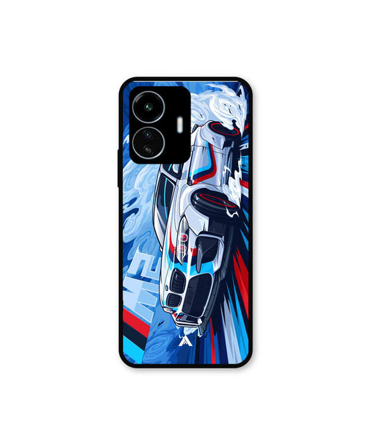 BMW M2 Metal Back Cover Phone Case for iQOO Z6 Lite