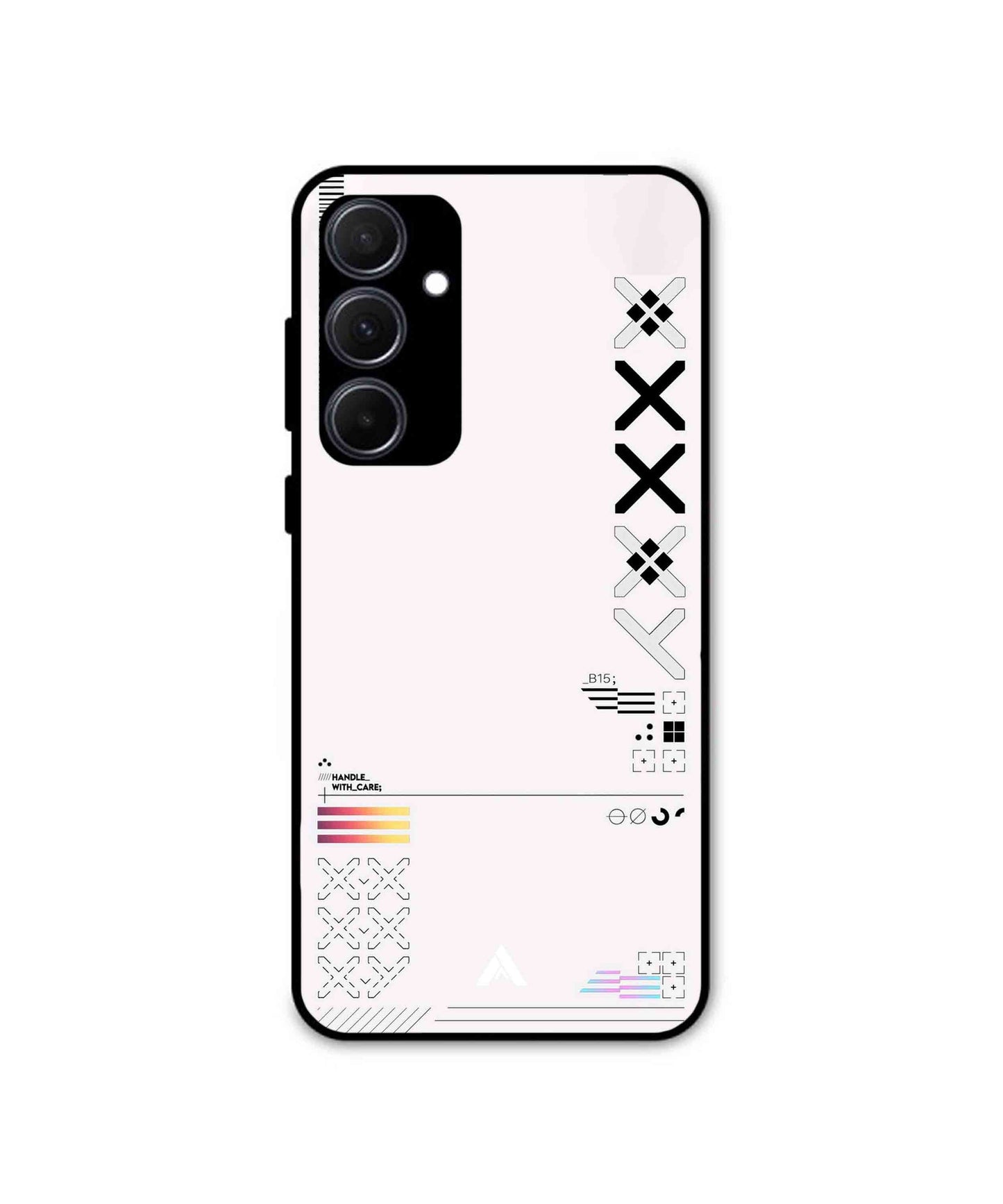 Checker Board Personalised Metal Back Cover Phone Case