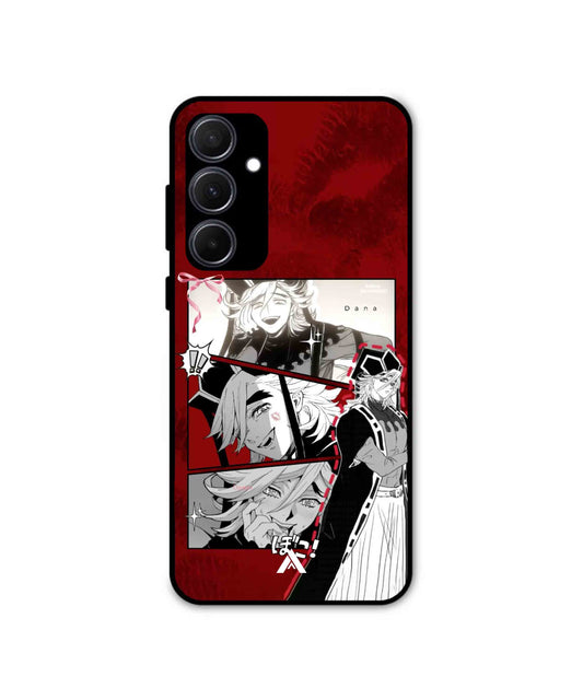 Doma Upper Rank 2 Demon Slayer Metal Back Cover & Phone Case