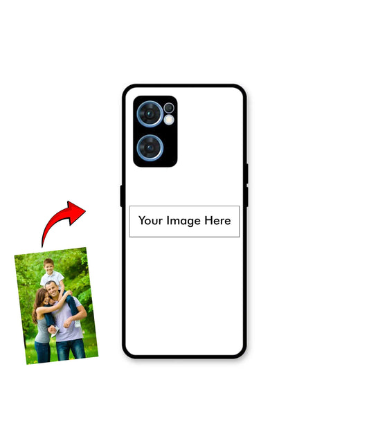 Customized Metal Back Cover Phone Case for Oppo Reno 7 4G