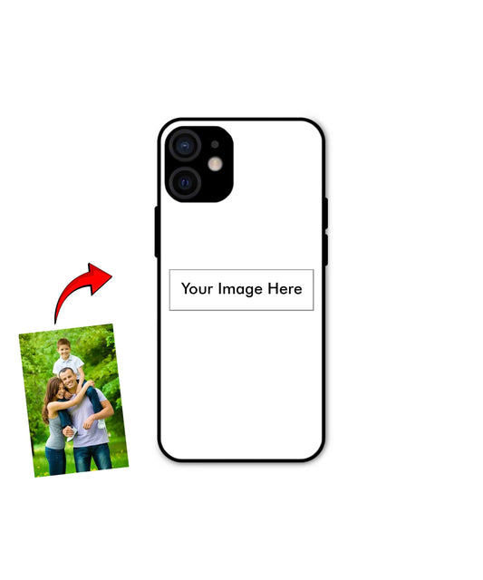 Customized Metal Back Cover Phone Case for iPhone 12 Mini