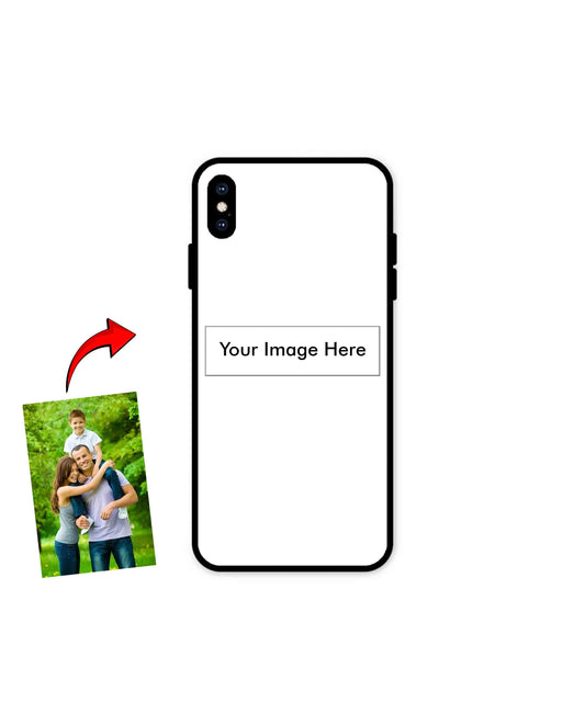 Customized Metal Back Cover Phone Case for iPhone Xs Max