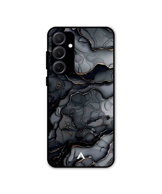 Dark Marble Pattern Casora 01 Metal Back Cover Phone Case