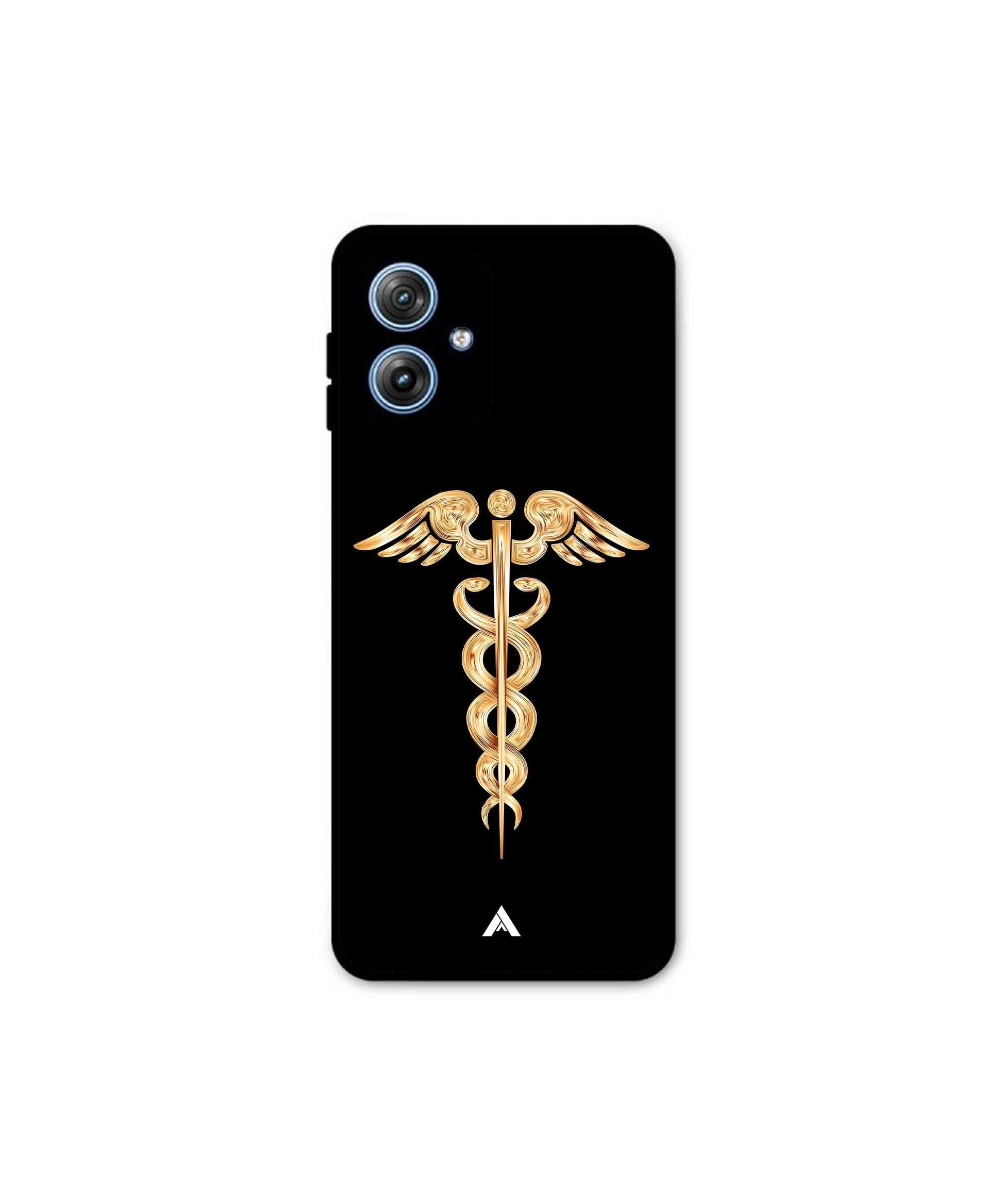 Doctor Caduceus 01 Metal Back Cover Phone Case for Moto G64