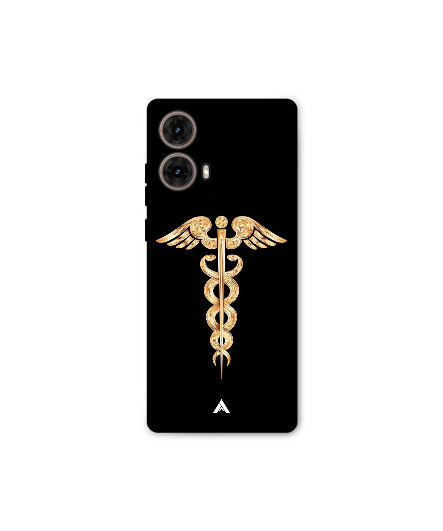 Doctor Caduceus 01 Metal Back Cover Phone Case for Moto G85