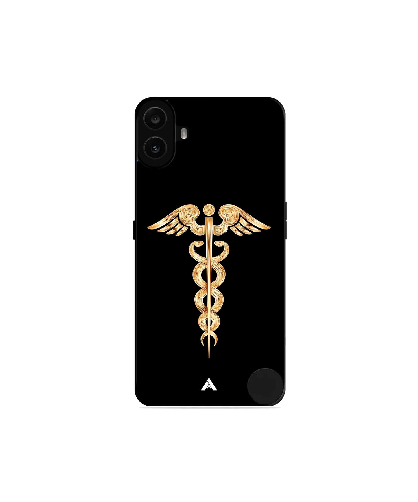 Doctor Caduceus 01 Metal Back Cover Phone Case for Nothing CMF Phone 1