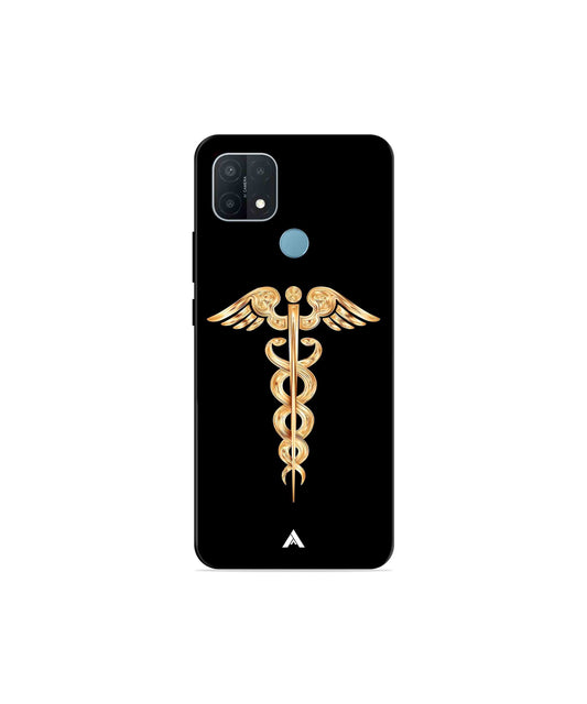Doctor Caduceus 01 Metal Back Cover Phone Case for OPPO A15