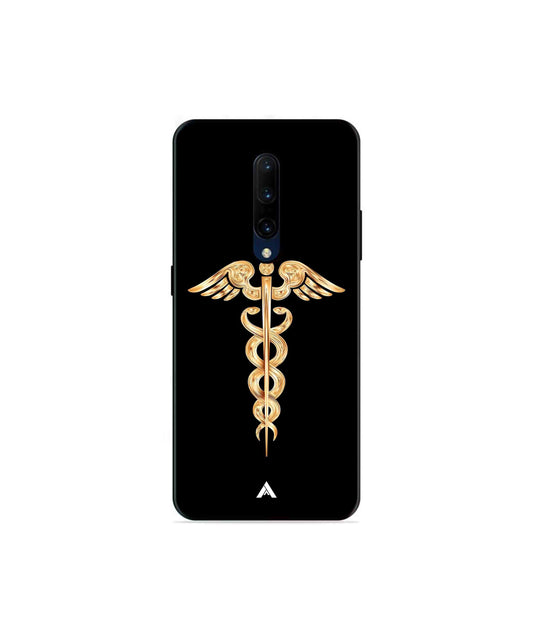 Doctor Caduceus 01 Metal Back Cover Phone Case for Oneplus 7 Pro