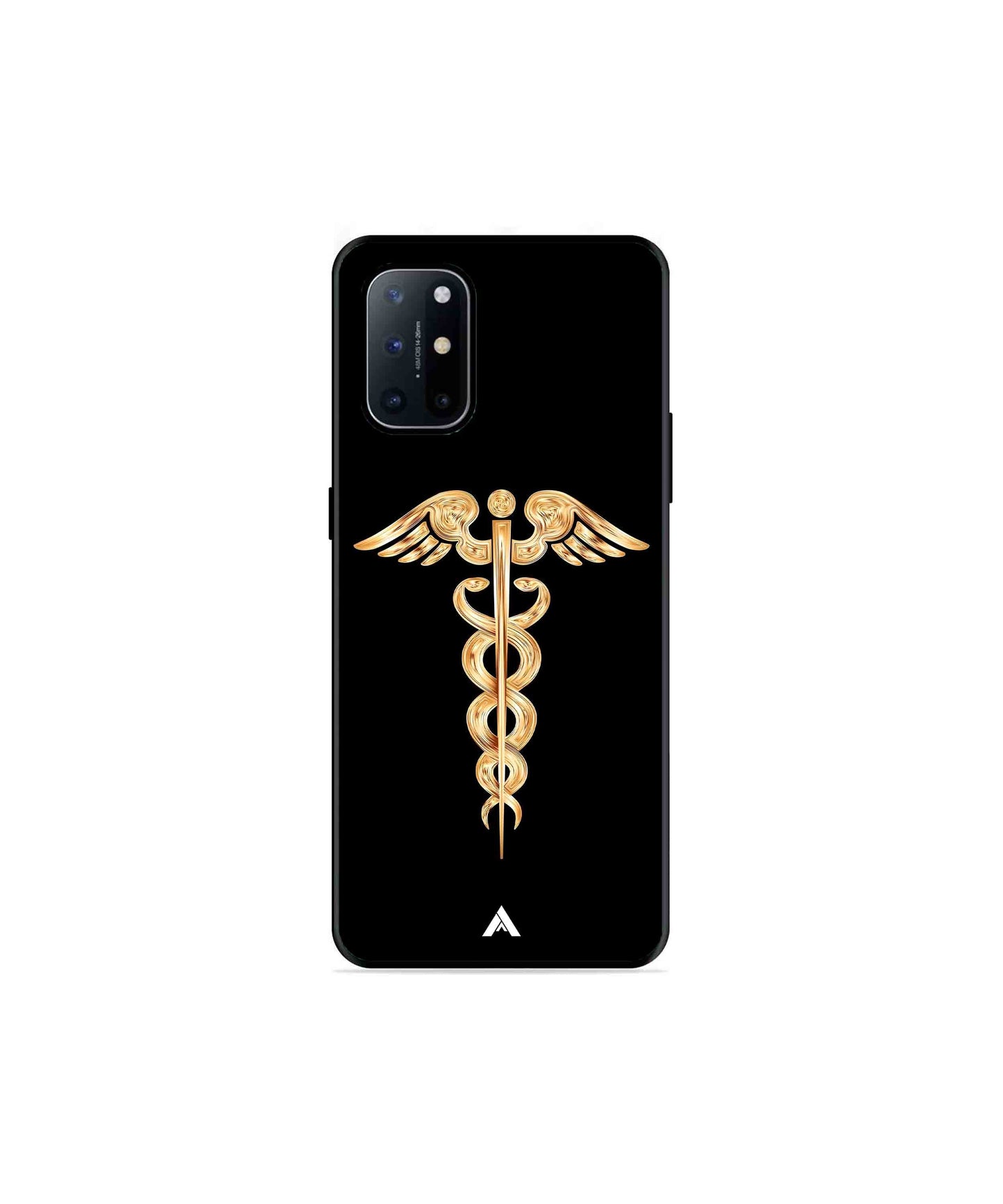 Doctor Caduceus 01 Metal Back Cover Phone Case for Oneplus 8T