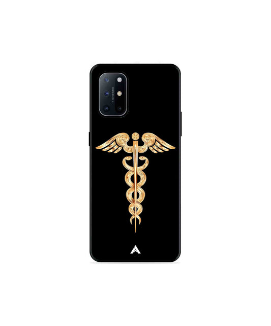 Doctor Caduceus 01 Metal Back Cover Phone Case for Oneplus 8T