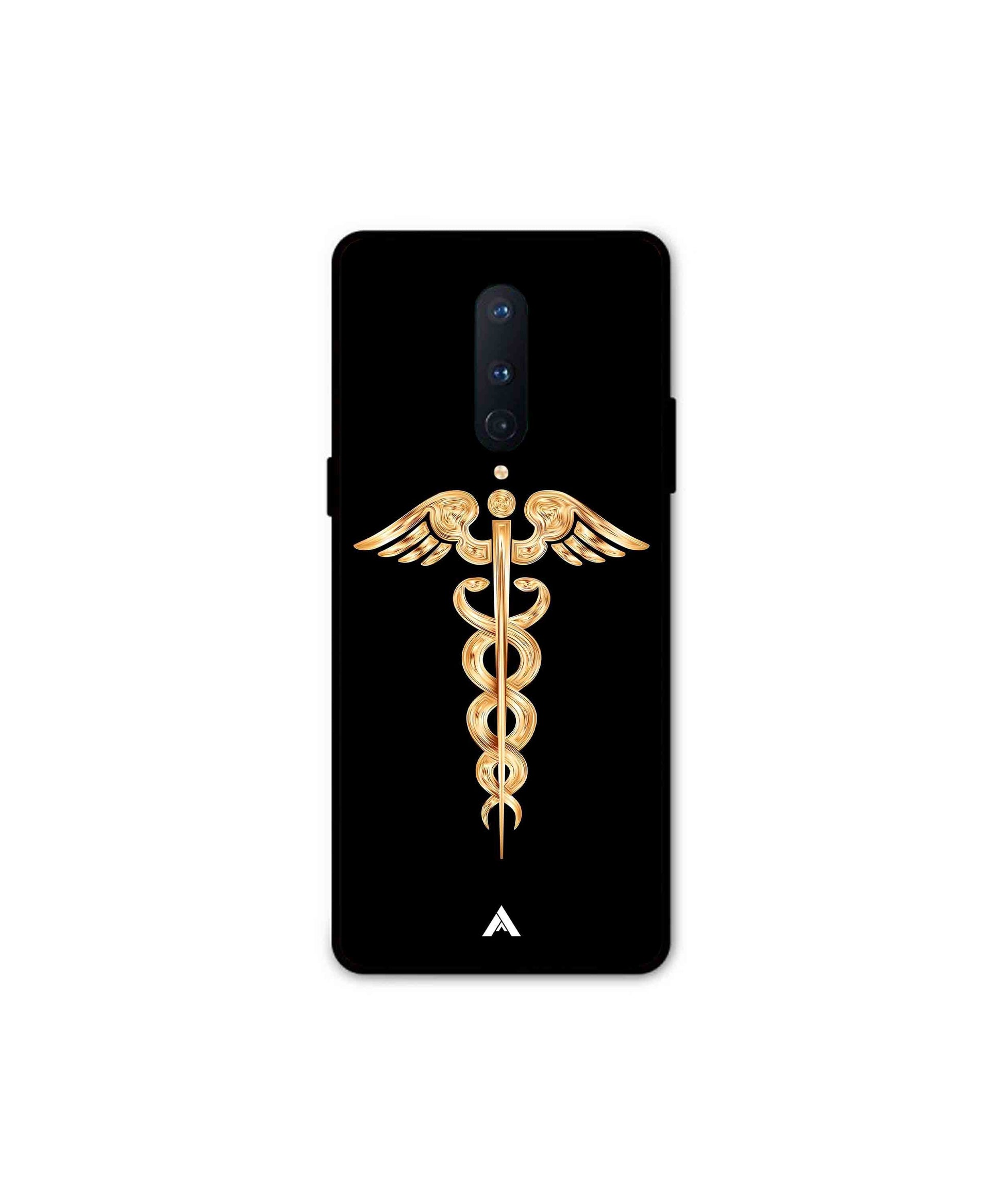 Doctor Caduceus 01 Metal Back Cover Phone Case for Oneplus 8