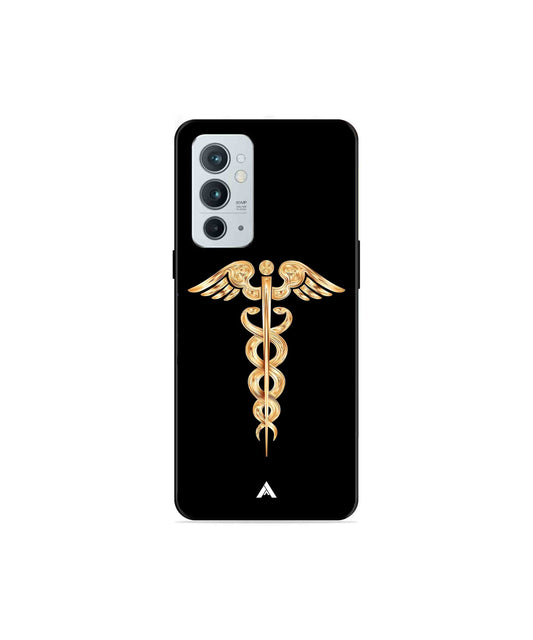 Doctor Caduceus 01 Metal Back Cover Phone Case for Oneplus 9RT