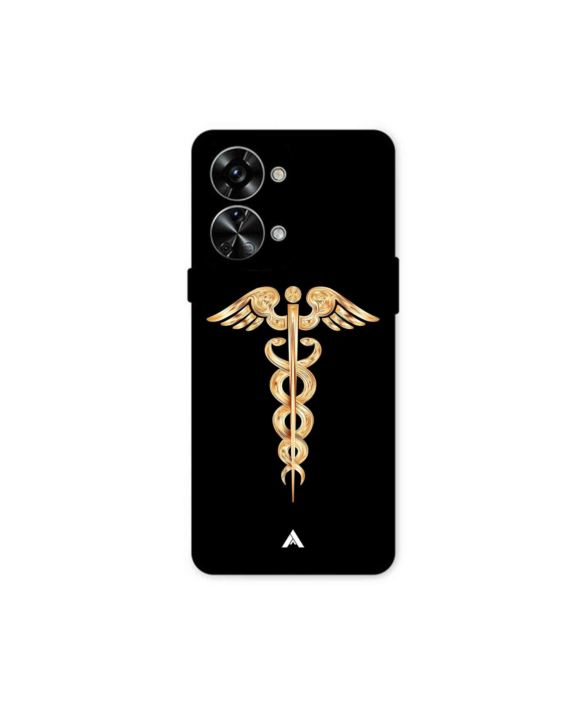 Doctor Caduceus 01 Metal Back Cover Phone Case for Oneplus Nord 2T
