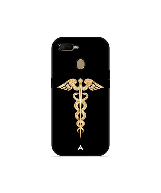 Doctor Caduceus 01 Metal Back Cover Phone Case for Oppo A12