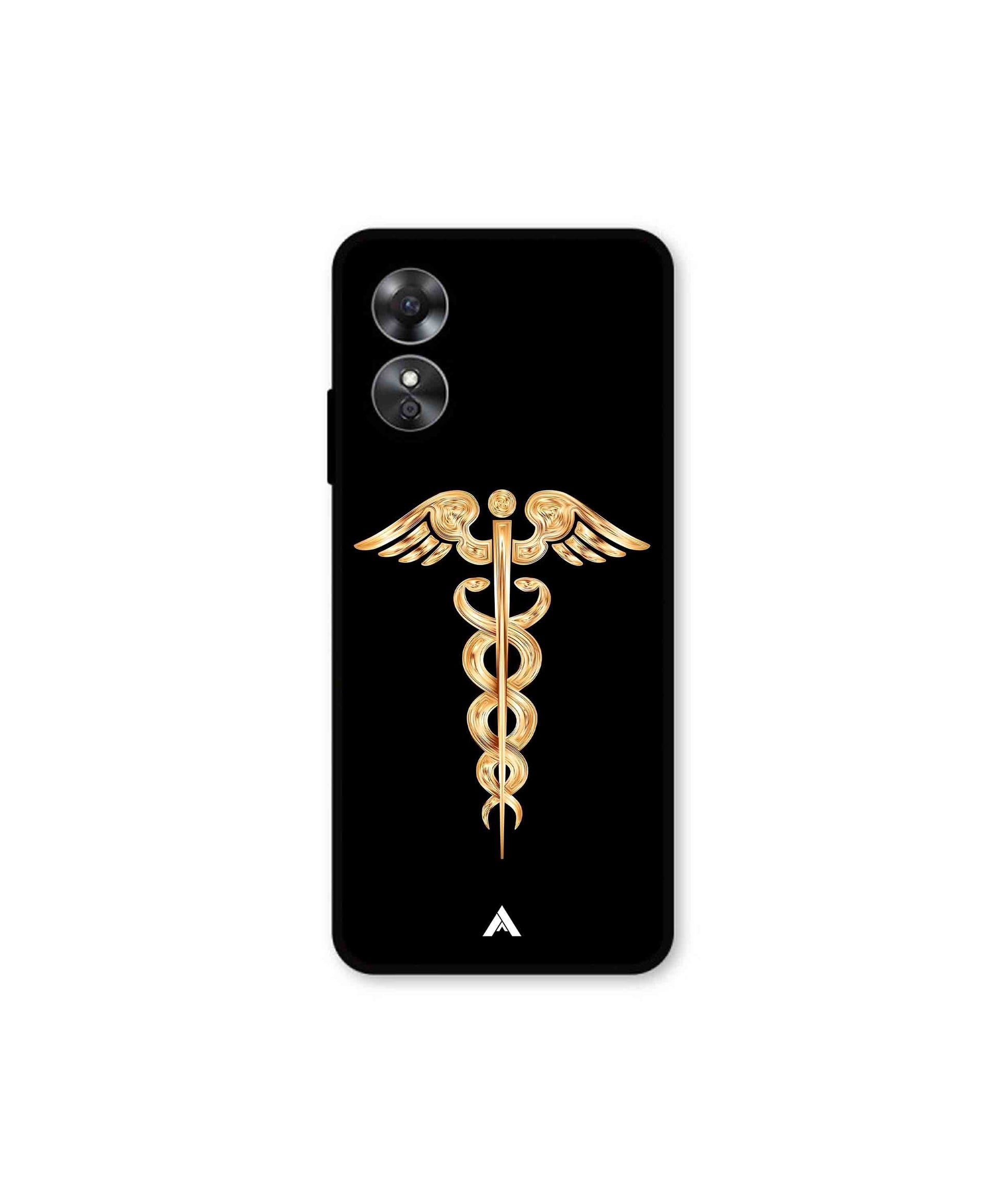Doctor Caduceus 01 Metal Back Cover Phone Case for Oppo A17