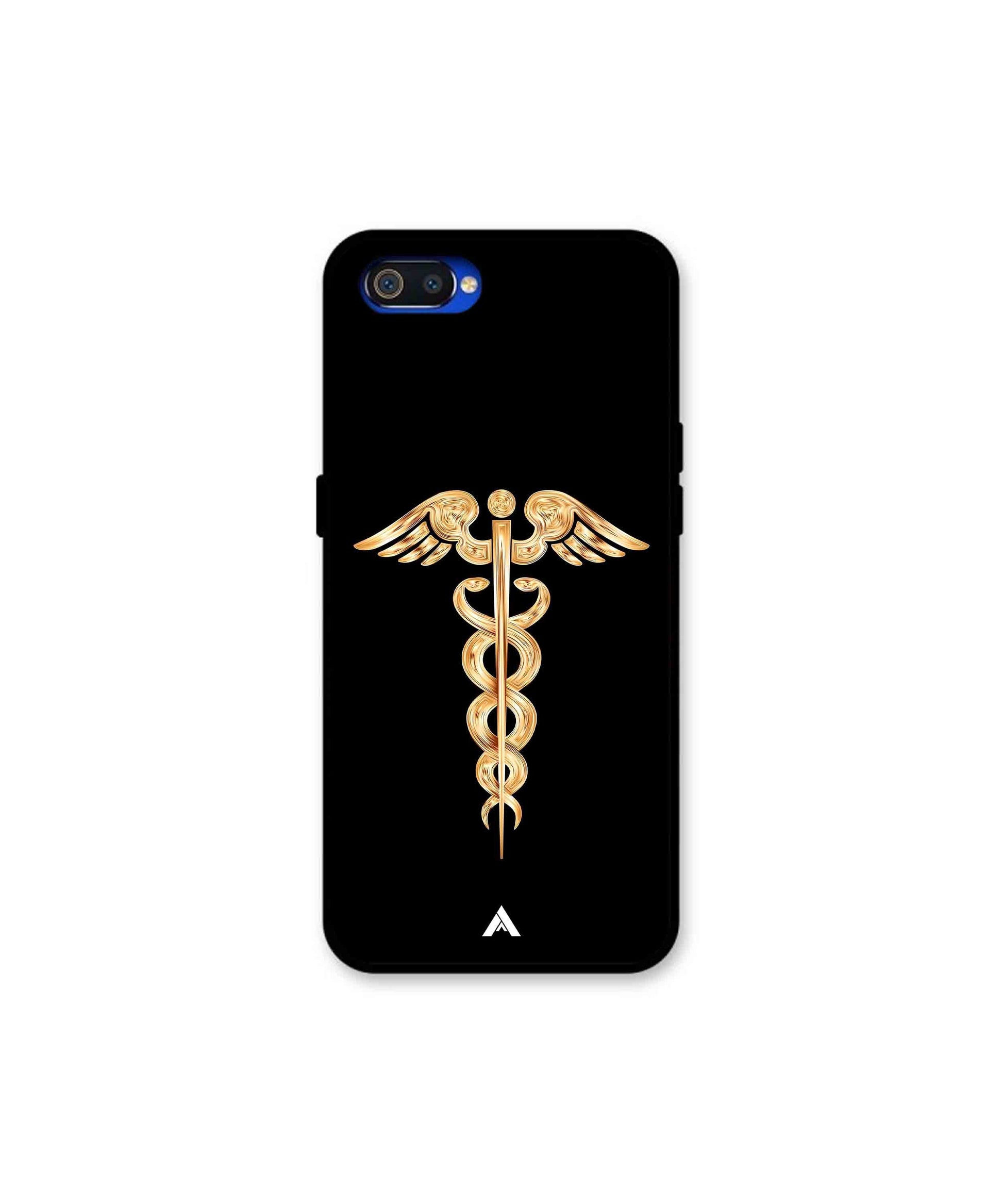 Doctor Caduceus 01 Metal Back Cover Phone Case for Oppo A1K