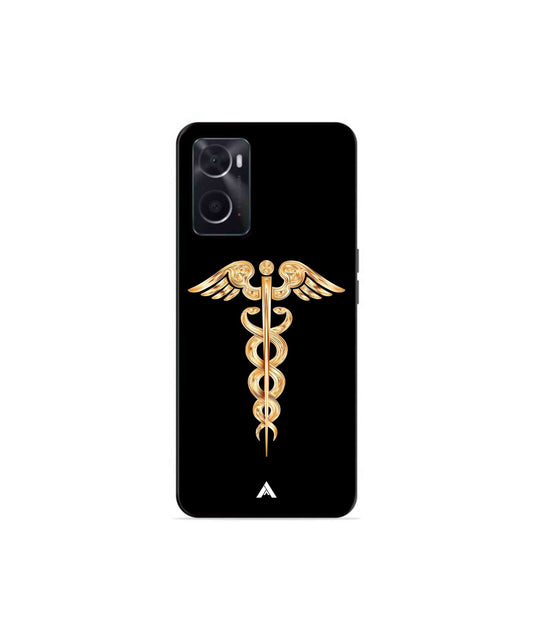 Doctor Caduceus 01 Metal Back Cover Phone Case for Oppo A76