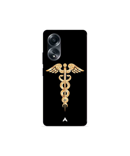 Doctor Caduceus 01 Metal Back Cover Phone Case for Oppo A78