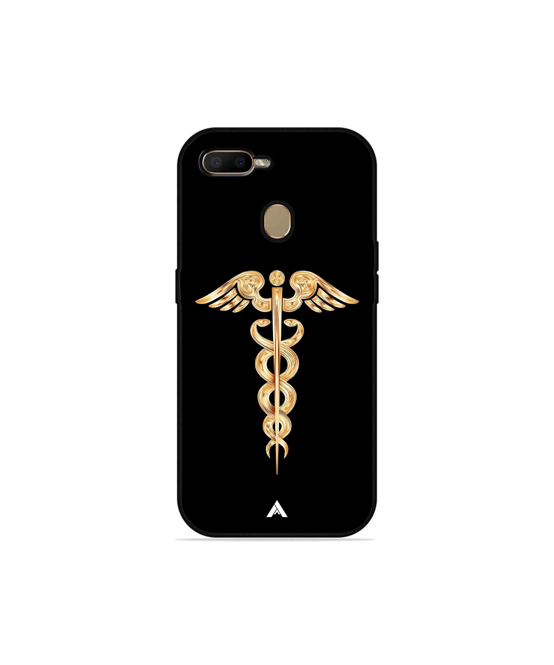 Doctor Caduceus 01 Metal Back Cover Phone Case for Oppo A7
