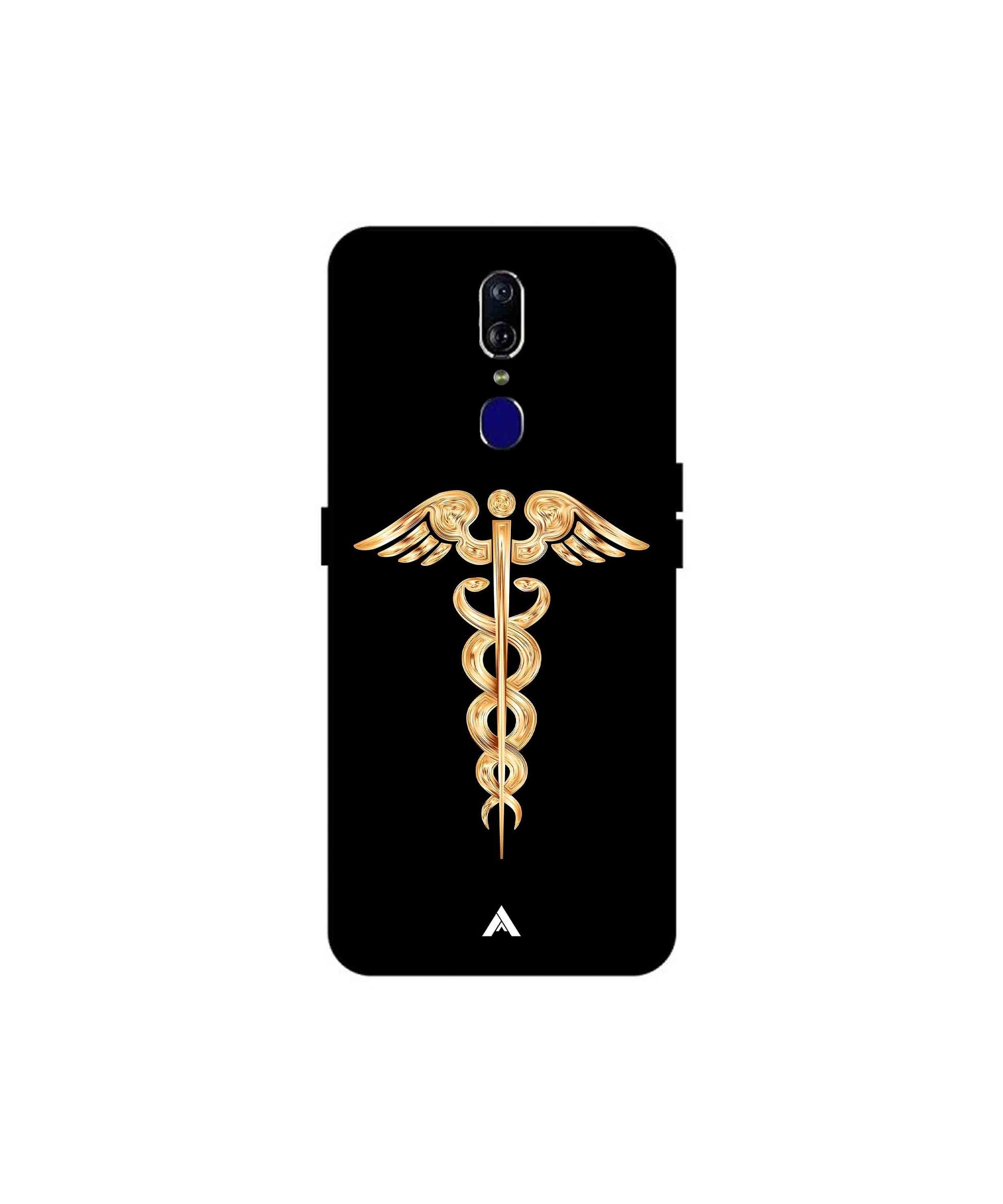 Doctor Caduceus 01 Metal Back Cover Phone Case for Oppo F11