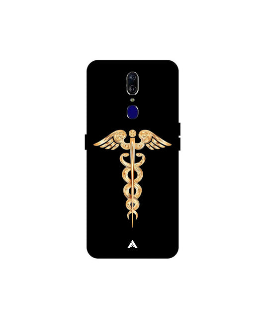 Doctor Caduceus 01 Metal Back Cover Phone Case for Oppo F11
