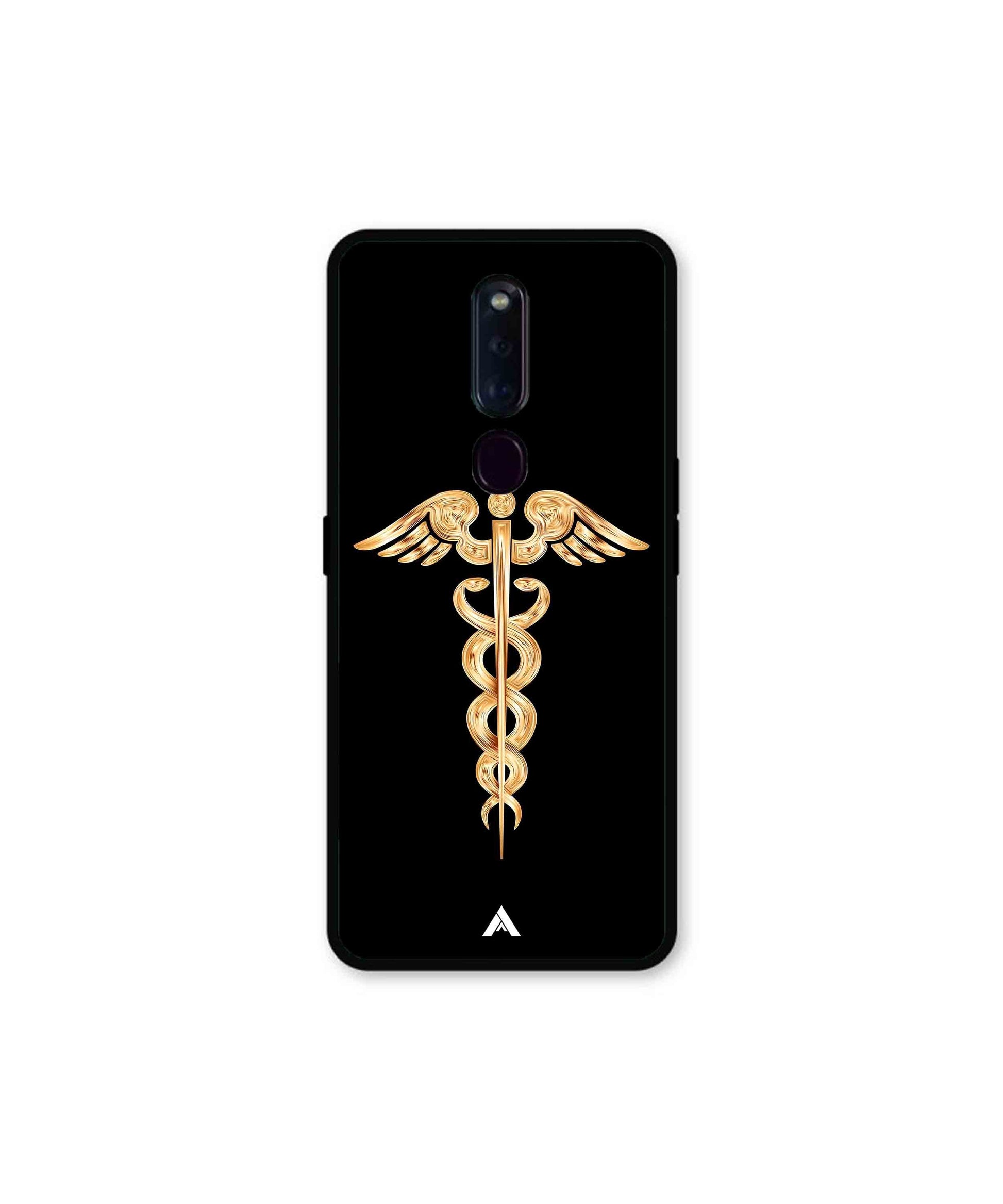 Doctor Caduceus 01 Metal Back Cover Phone Case for Oppo F11 Pro