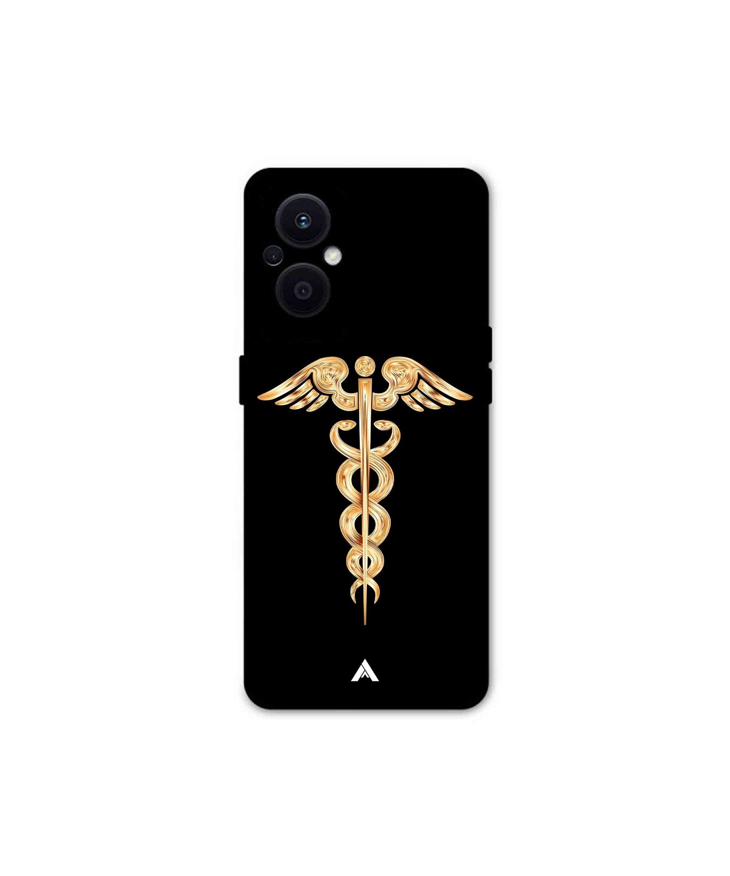 Doctor Caduceus 01 Metal Back Cover Phone Case for Oppo F21 Pro 5G