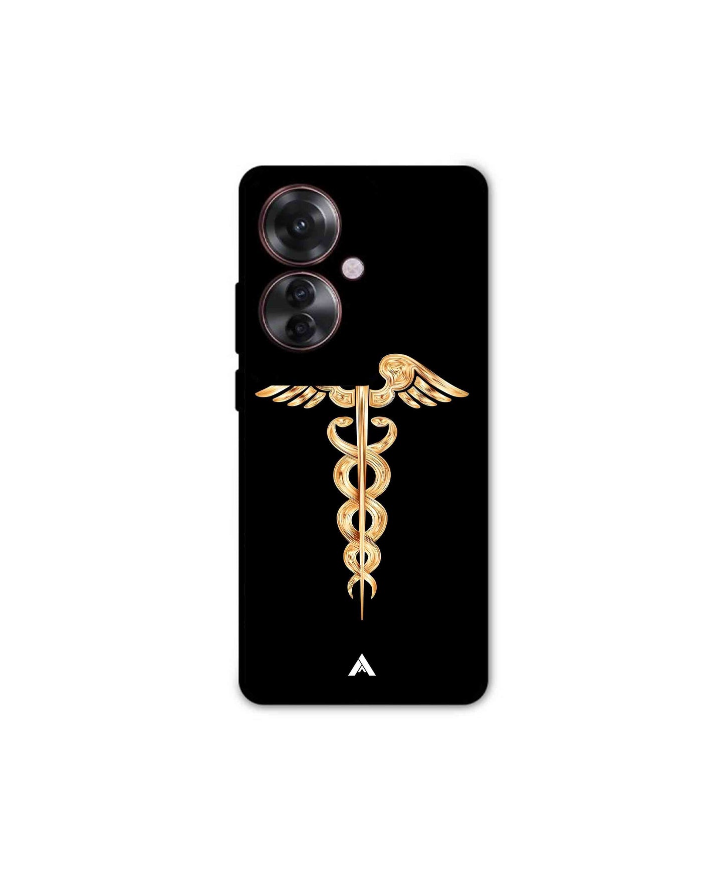 Doctor Caduceus 01 Metal Back Cover Phone Case for Oppo F25 Pro