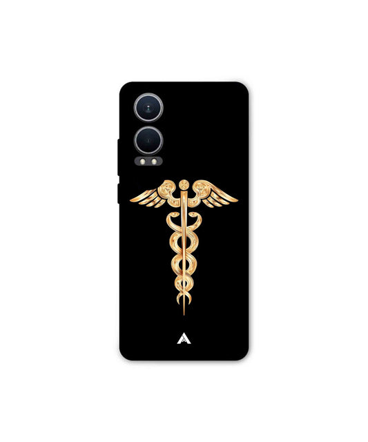 Doctor Caduceus 01 Metal Back Cover Phone Case for Oppo K12x