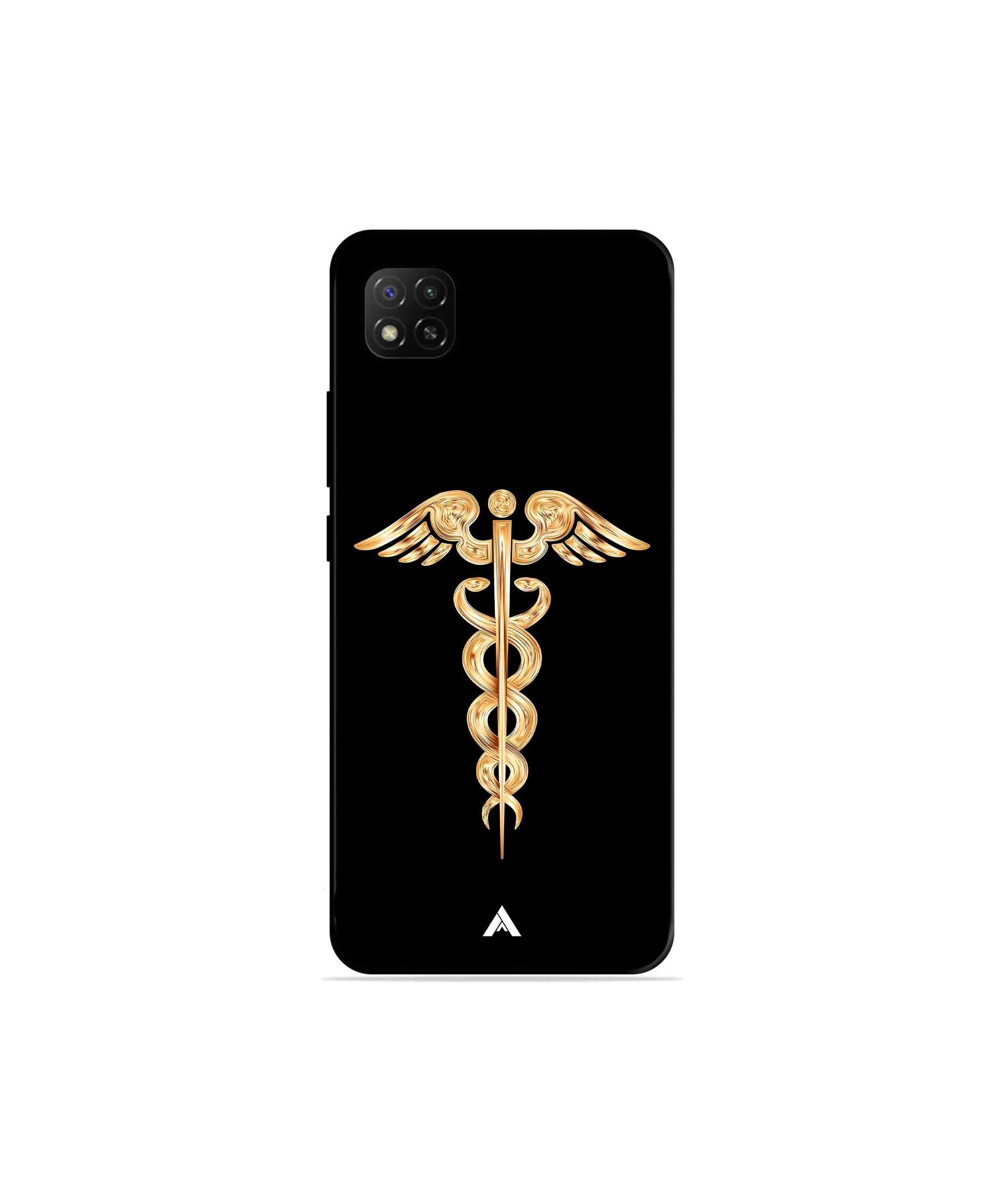 Doctor Caduceus 01 Metal Back Cover Phone Case for Poco C31