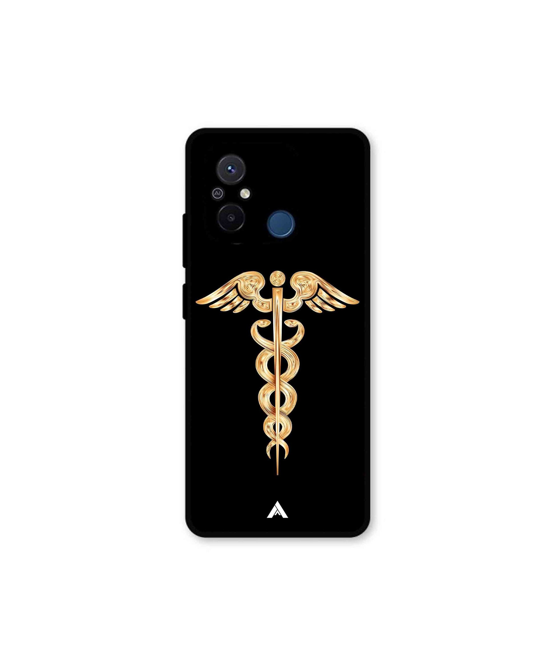 Doctor Caduceus 01 Metal Back Cover Phone Case for Poco C55