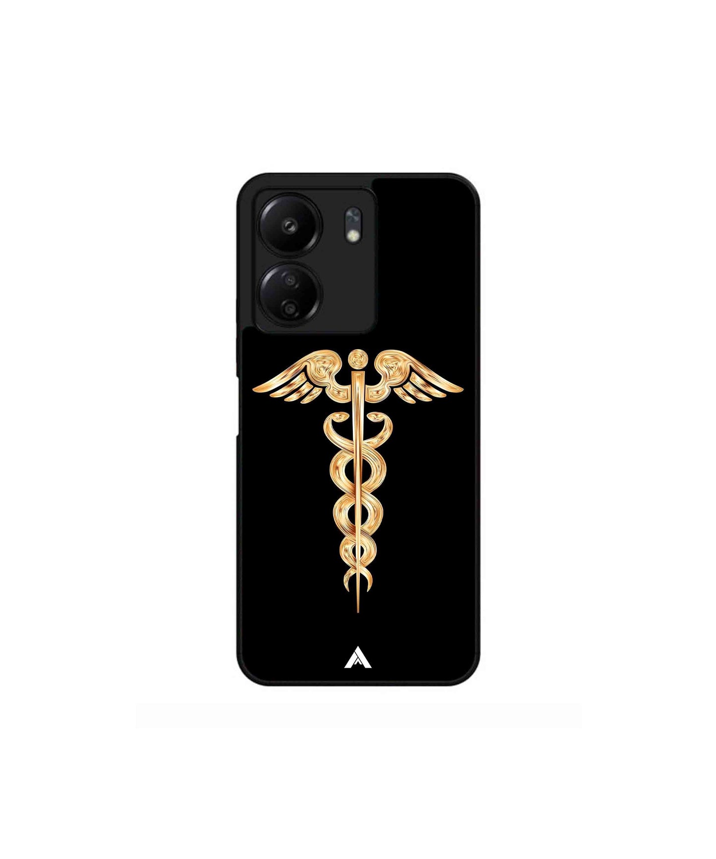 Doctor Caduceus 01 Metal Back Cover Phone Case for Poco C65