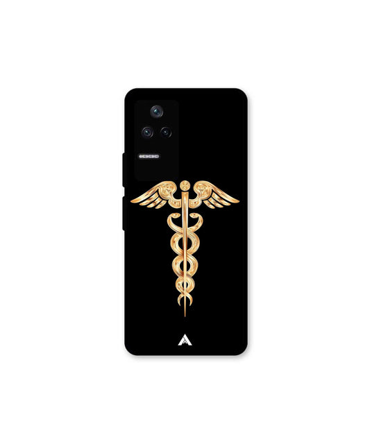 Doctor Caduceus 01 Metal Back Cover Phone Case for Poco F4