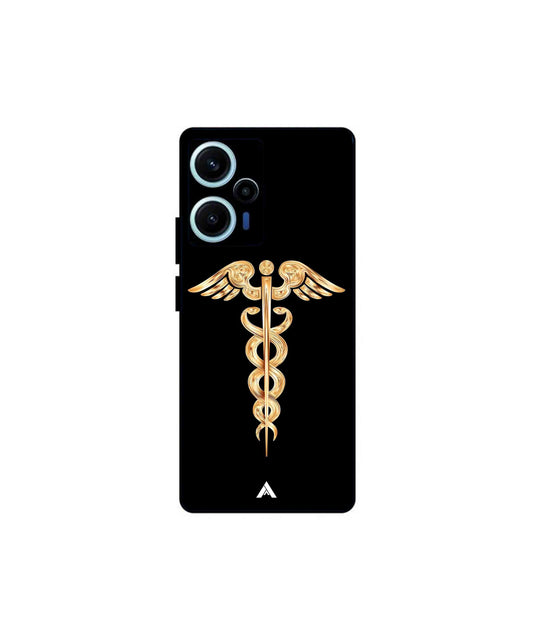 Doctor Caduceus 01 Metal Back Cover Phone Case for Poco F5