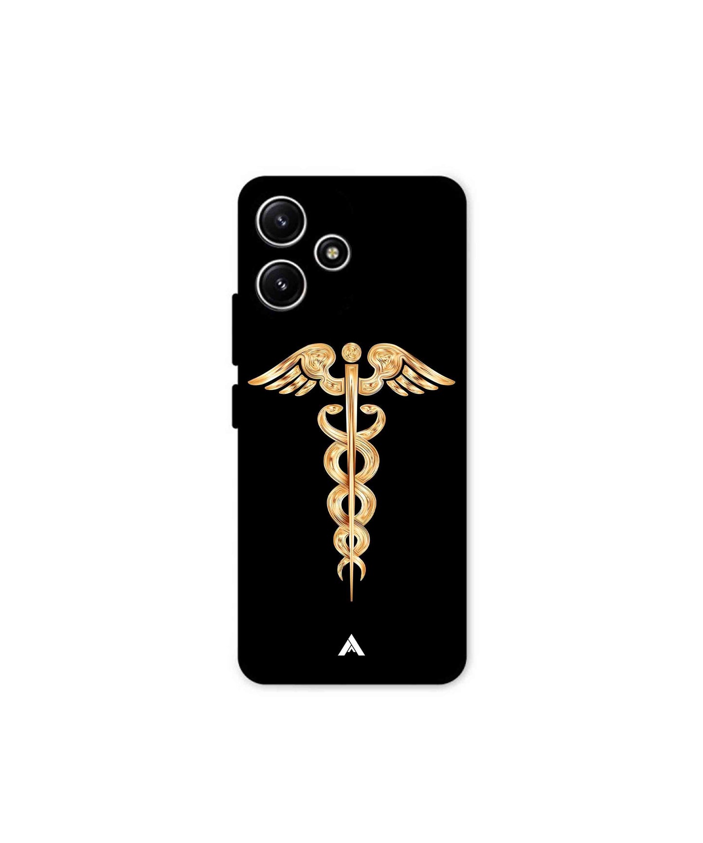 Doctor Caduceus 01 Metal Back Cover Phone Case for Poco M6 Pro