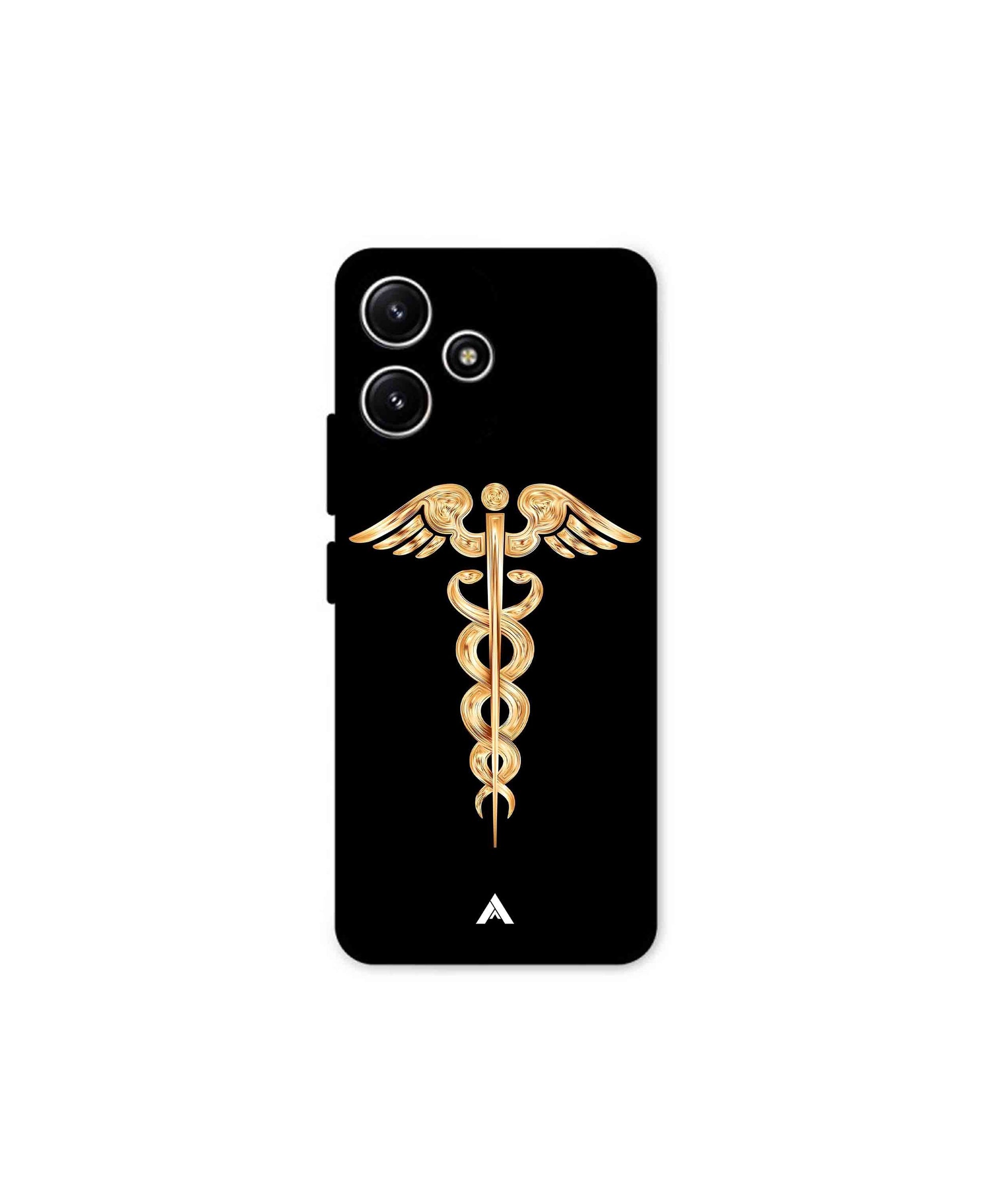 Doctor Caduceus 01 Metal Back Cover Phone Case for Poco M6 Pro