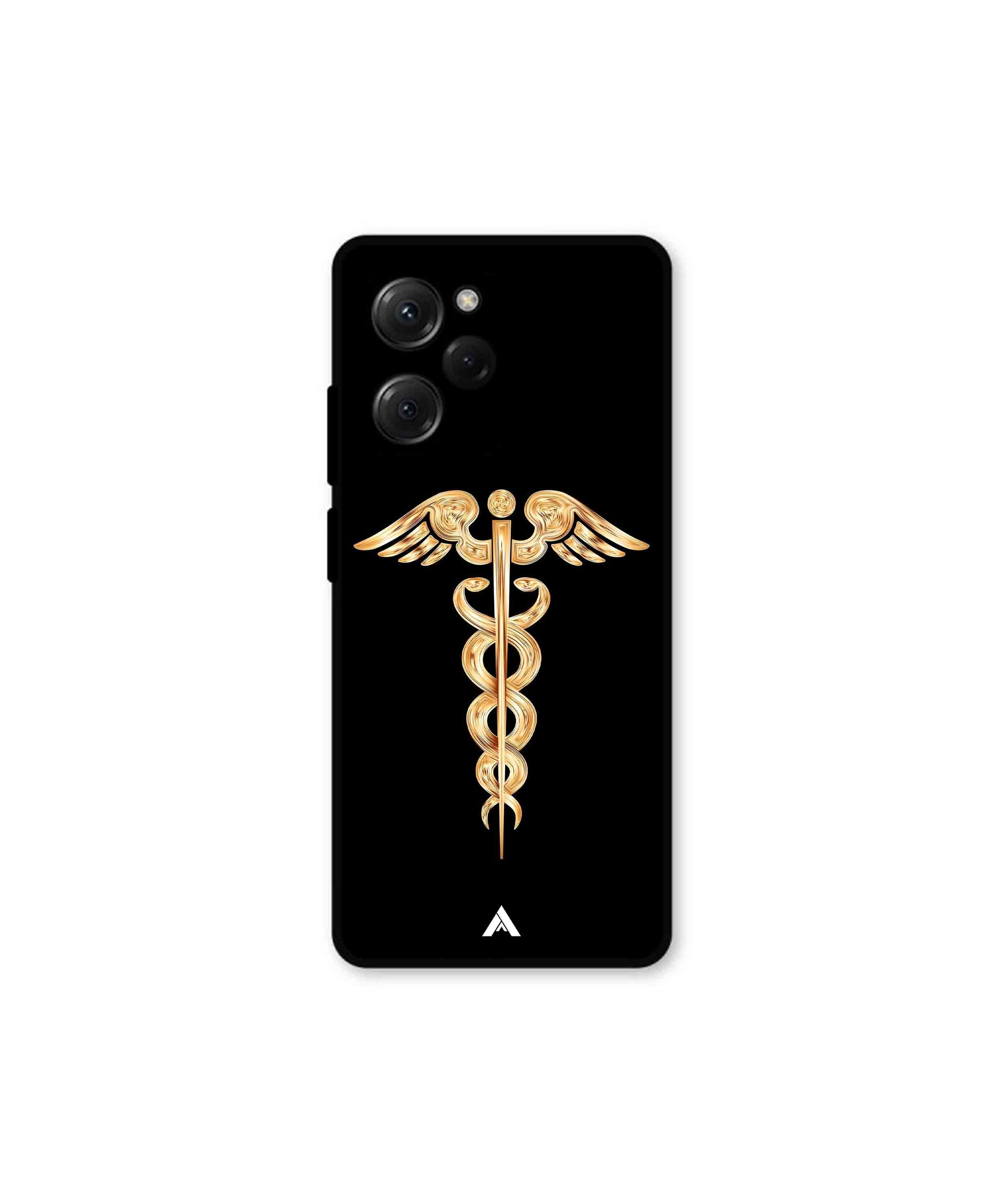 Doctor Caduceus 01 Metal Back Cover Phone Case for Poco X5 Pro