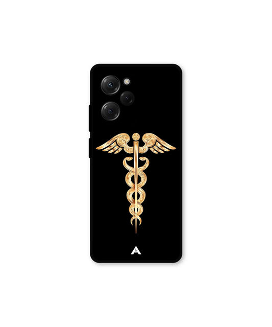 Doctor Caduceus 01 Metal Back Cover Phone Case for Poco X5 Pro