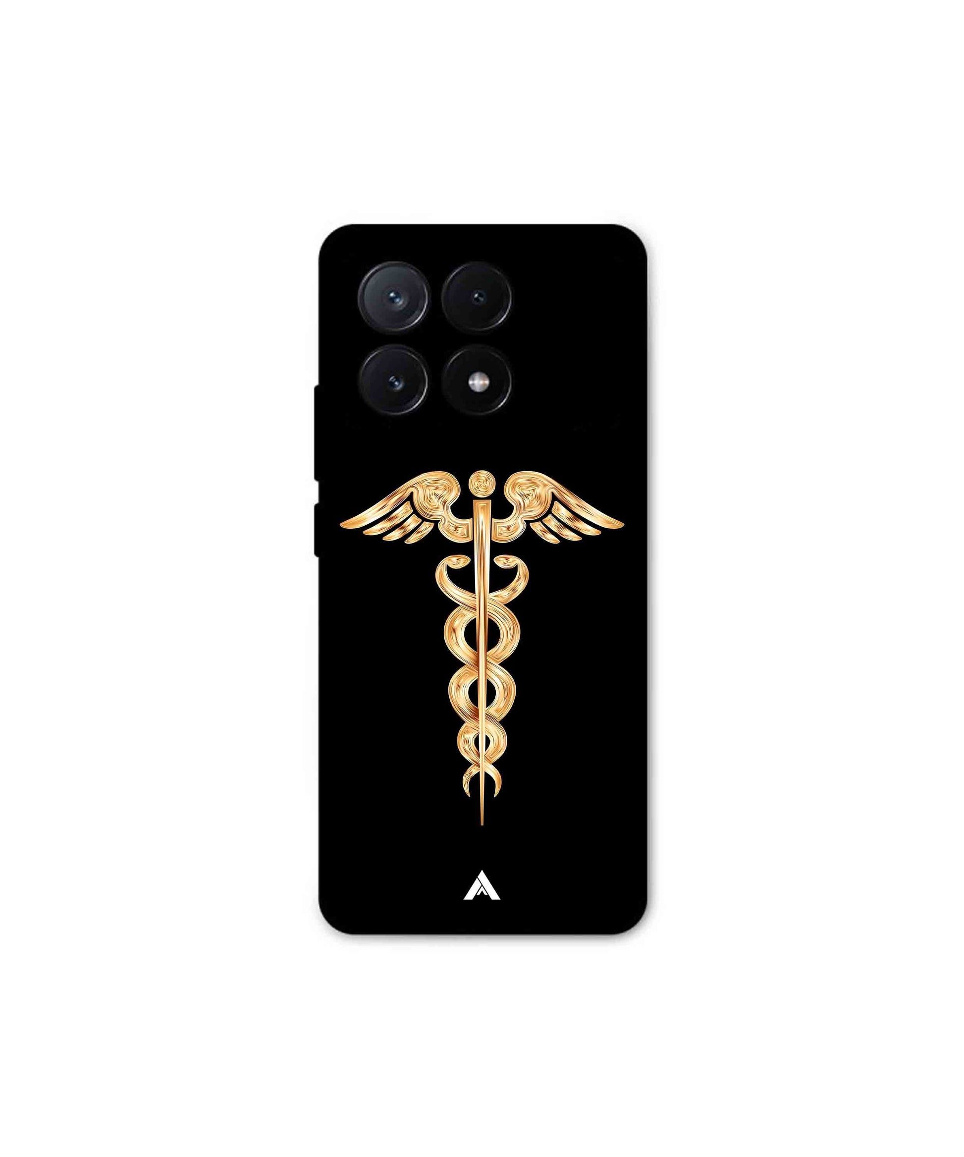 Doctor Caduceus 01 Metal Back Cover Phone Case for Poco X6 Pro