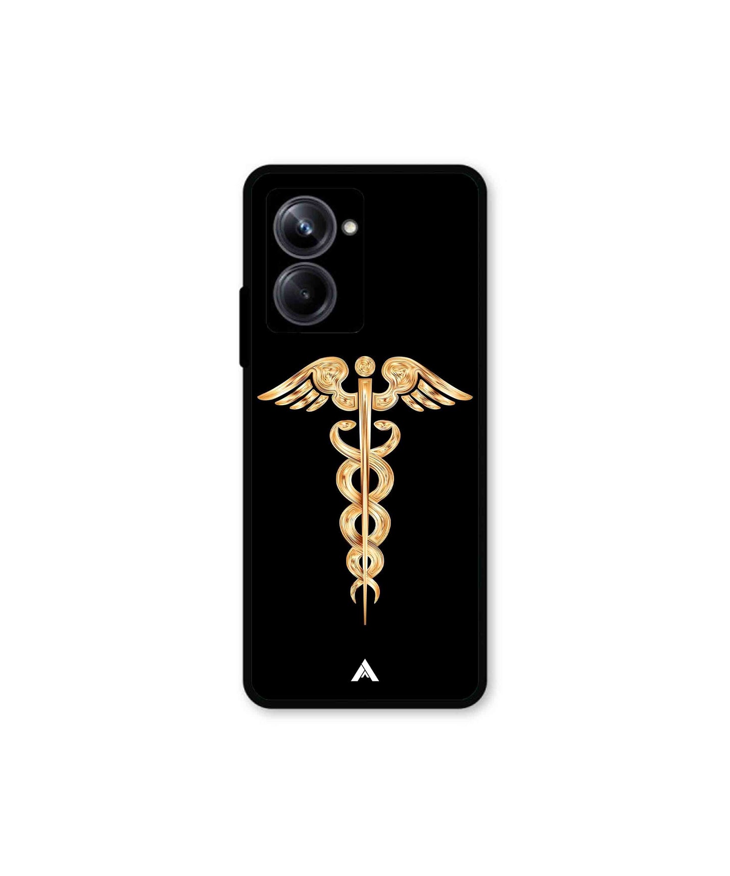 Doctor Caduceus 01 Metal Back Cover Phone Case for Realme 10 Pro