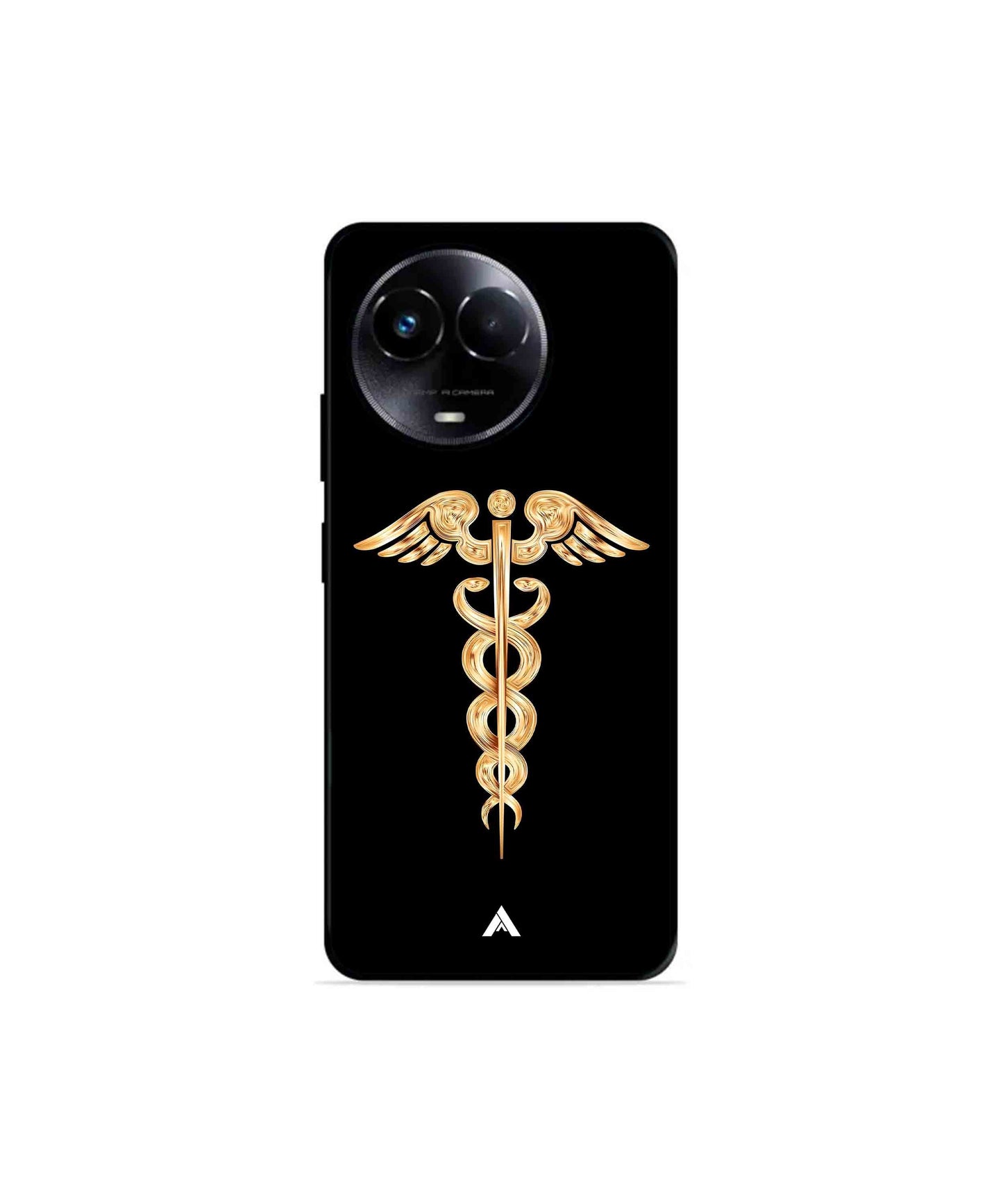 Doctor Caduceus 01 Metal Back Cover Phone Case for Realme 11X