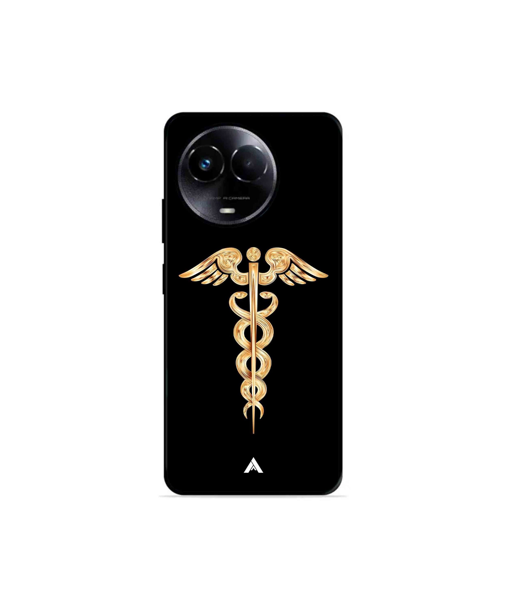 Doctor Caduceus 01 Metal Back Cover Phone Case for Realme 11X