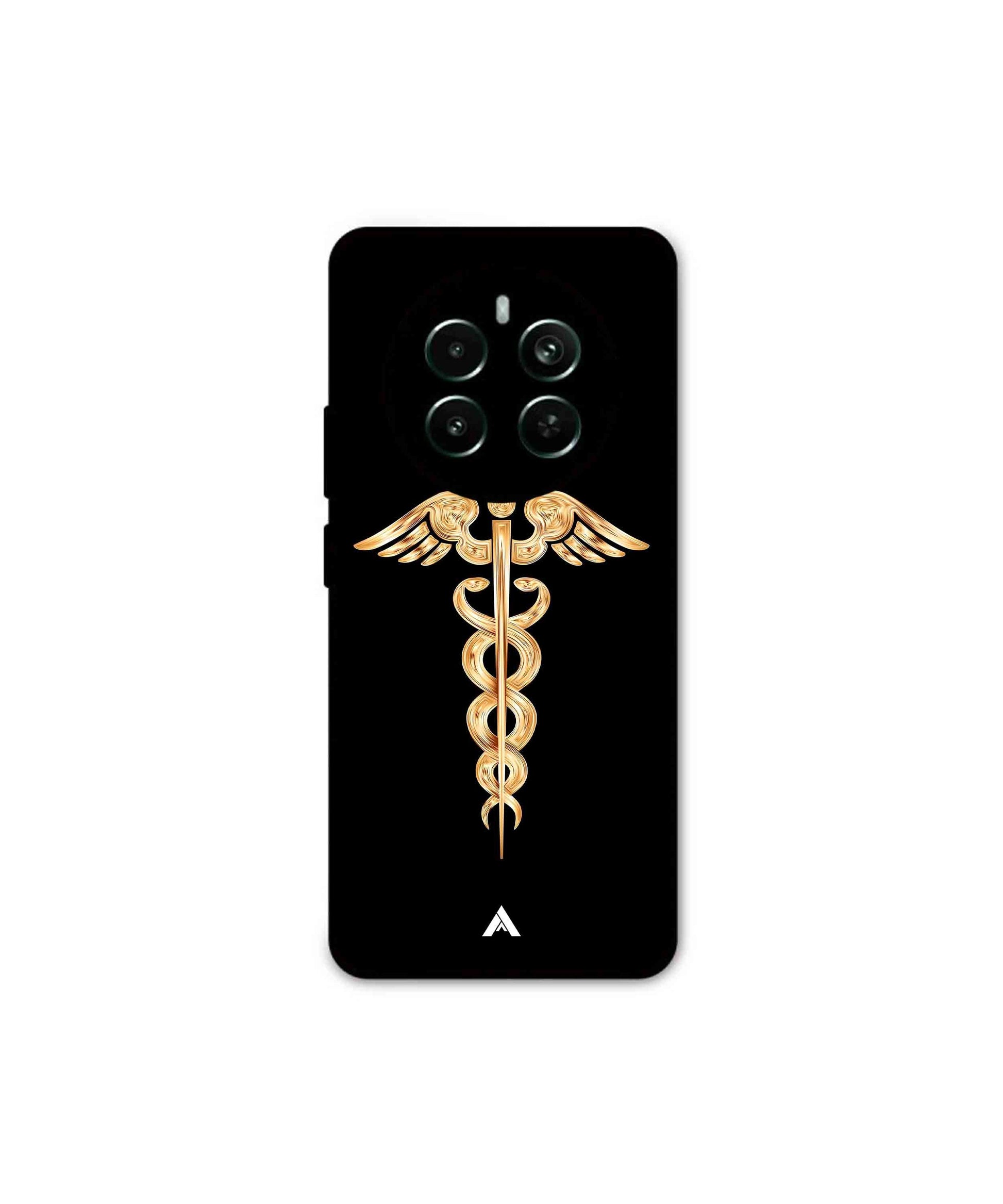 Doctor Caduceus 01 Metal Back Cover Phone Case for Realme 12 Plus