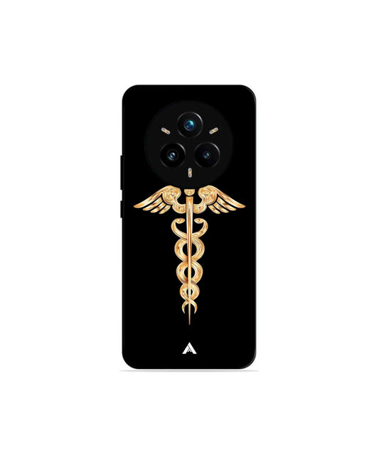 Doctor Caduceus 01 Metal Back Cover Phone Case for Realme 14 Pro Plus
