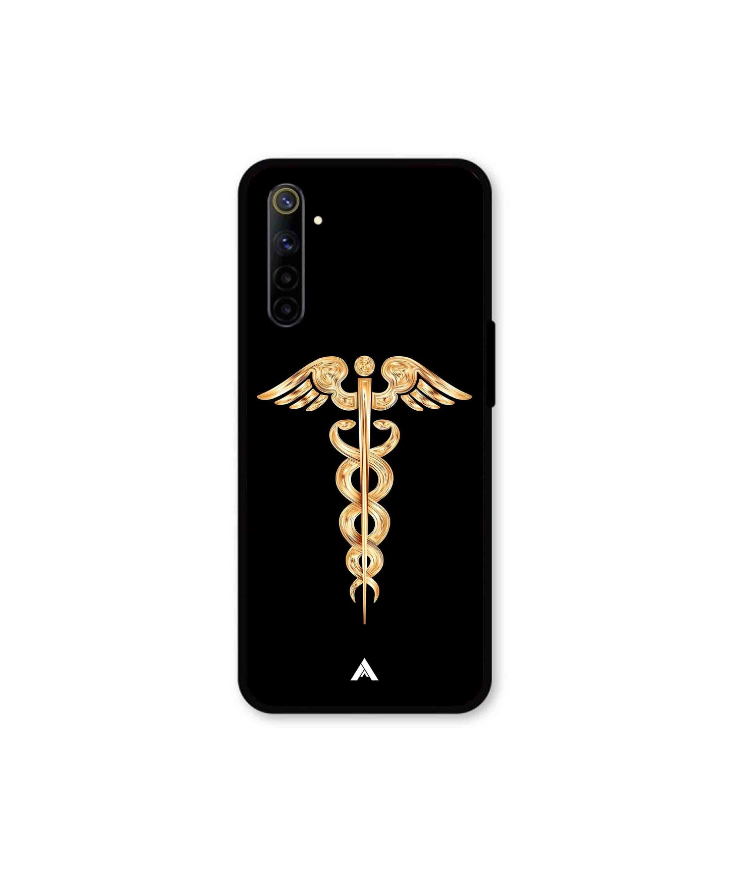 Doctor Caduceus 01 Metal Back Cover Phone Case for Realme 6i