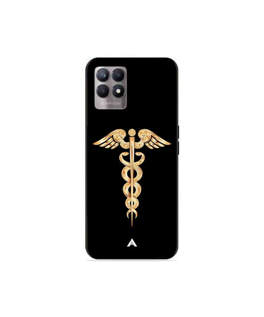 Doctor Caduceus 01 Metal Back Cover Phone Case for Realme 8 Pro