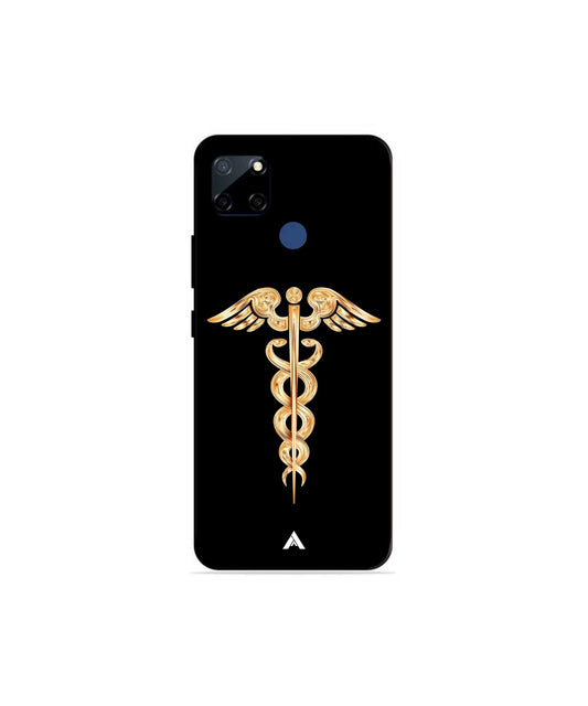 Doctor Caduceus 01 Metal Back Cover Phone Case for Realme C12